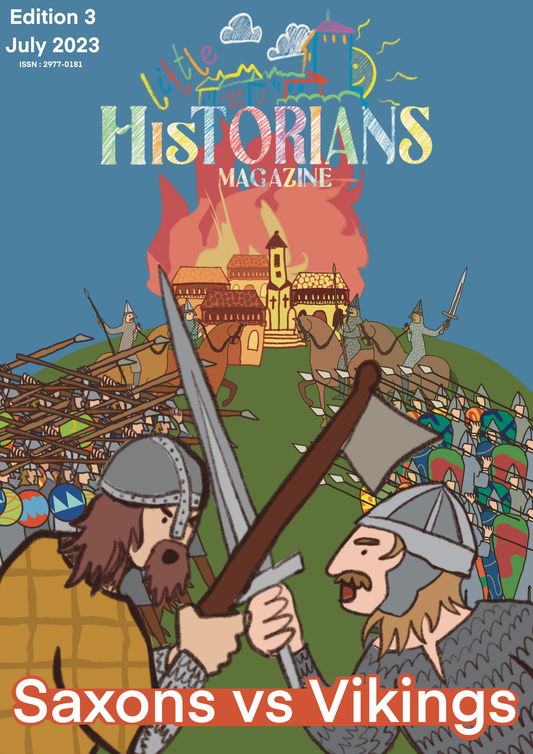The Little Historians Saxons vs Vikings Edition - Print