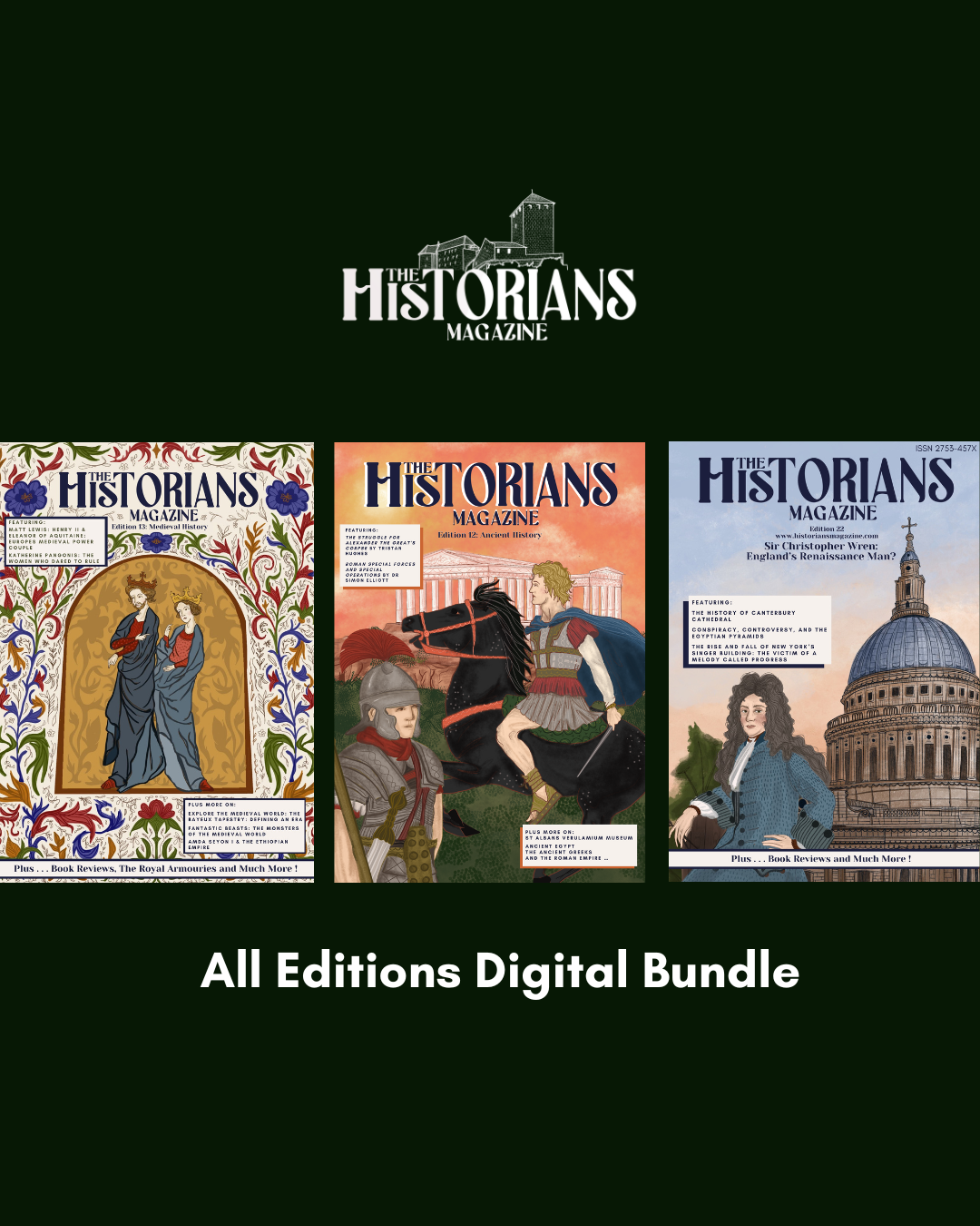 All Editions The Historians Magazine Digital Bundle